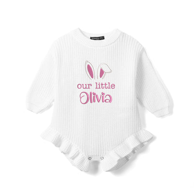 Our Little Bunny Easter Baby Romper
