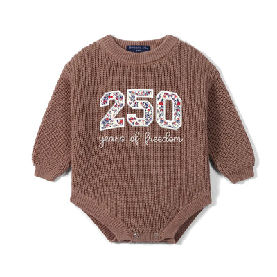 250 Years of Freedom Anniversary Baby Romper