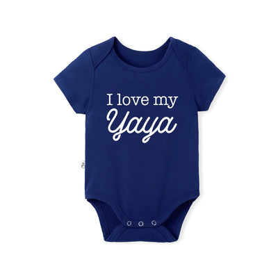 'I Love My Yaya' Bodysuit, Yaya Baby Onesie