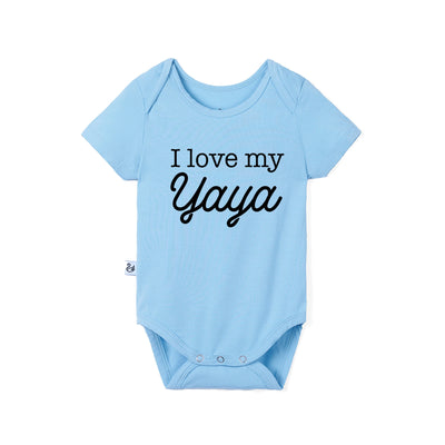 'I Love My Yaya' Bodysuit, Yaya Baby Onesie