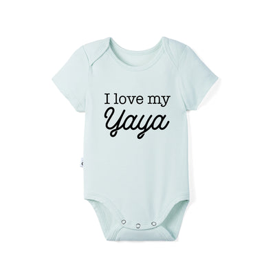 'I Love My Yaya' Bodysuit, Yaya Baby Onesie