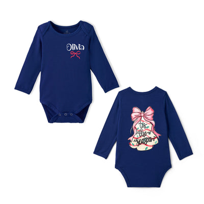 Custom Name Tiss The Season Bamboo Baby Bodysuit