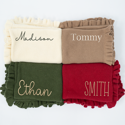 Customizable Baby Blankets With Name SwaddleAn