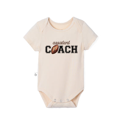 Assistant Coach Football Bamboo Baby Bodysuit