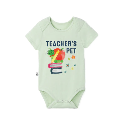 Back to School Teacher’s Pet Baby Onesie