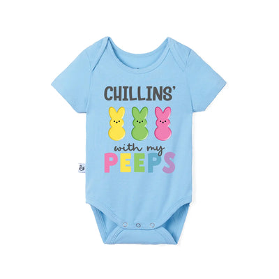 Chillin' With My Peeps Baby Onesie
