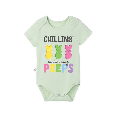 Chillin' With My Peeps Baby Onesie