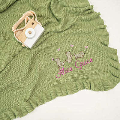 Custom Cairn Terrier Dog Blanket