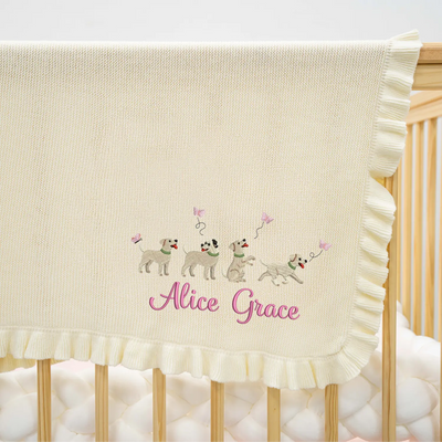Custom Labrador Retriever Dog Blanket