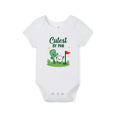 Cutest By Par Golf Baby Onesie