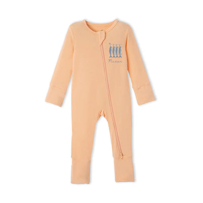 Embroidered Fishing Baby Bamboo Pajamas