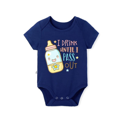I Drink Until I Pass Out Bamboo Baby Onesie