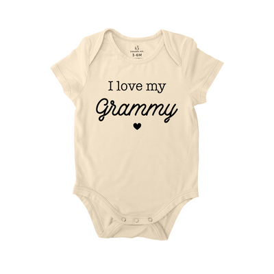 I Love My Grammy Baby Onesie – Bamboo Bodysuit