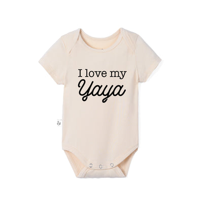 'I Love My Yaya' Bodysuit, Yaya Baby Onesie