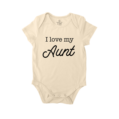 I love my Aunt Onesie – Bamboo Bodysuit