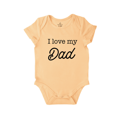 'I Love My Dad' Bodysuit | The Sweetest Gift for Dad SwaddleAn