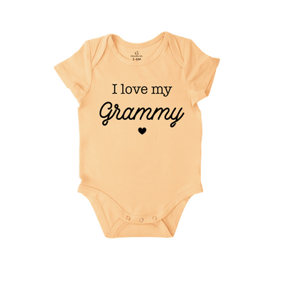 'I Love My Grammy' Onesie for Melting Her Heart with Every Cuddle SwaddleAn