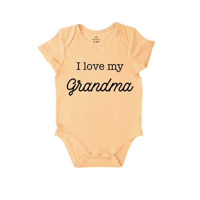 'I Love My Grandma' Onesie | A Gift of Love and Comfort - SwaddleAn