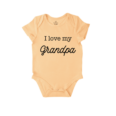 'I Love My Grandpa' Onesie | For Grandpa's Little Buddy SwaddleAn