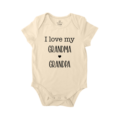 Grandma & Grandpa Baby Onesie