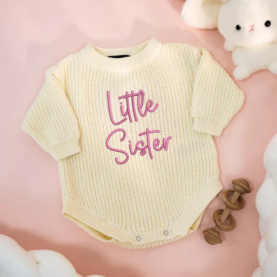 Little Sister Baby Romper - SwaddleAn