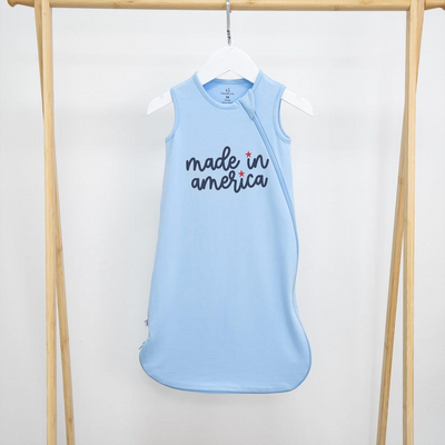 Patriotic Sleep Sack for a Cherished First Celebration SwaddleAn