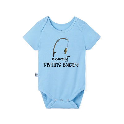 Daddy’s Fishing Buddy Baby Onesie