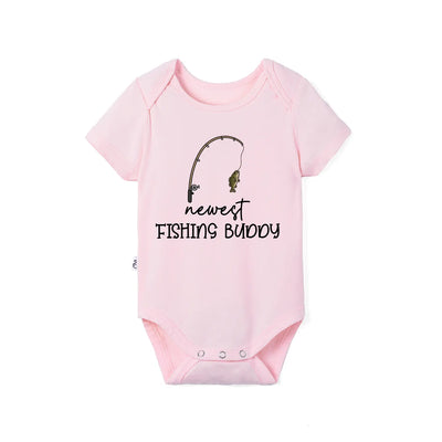 Daddy’s Fishing Buddy Baby Onesie
