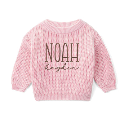 Personalized Baby Name Classic Sweater
