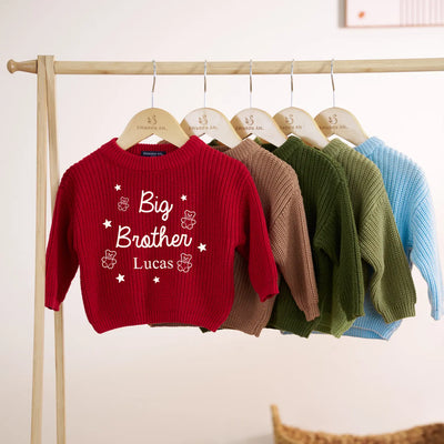 Personalized Little Brother & Big Brother Sweaters