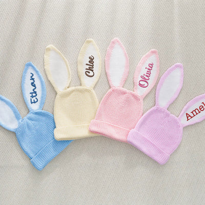 Personalized Baby Easter's Day Bunny Beanie