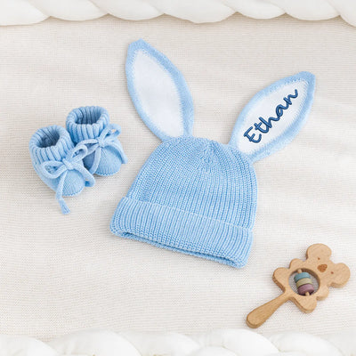 Personalized Baby Easter's Day Bunny Beanie
