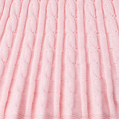 Cable Knit Skirts in Pink