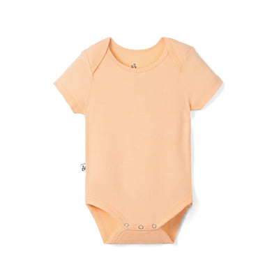 Bamboo Baby Bodysuit in Peach Fuzz