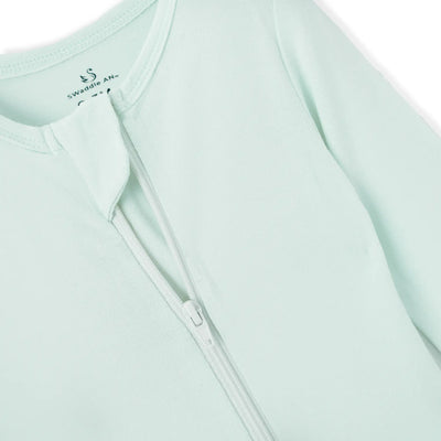 Convertible Footie Pajamas - Mint - SwaddleAn