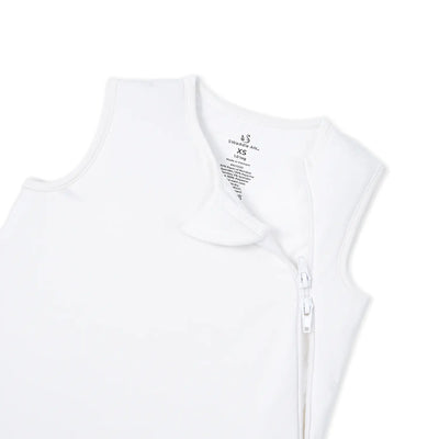 Bamboo Sleep Sack 1.0 TOG | White - SwaddleAn