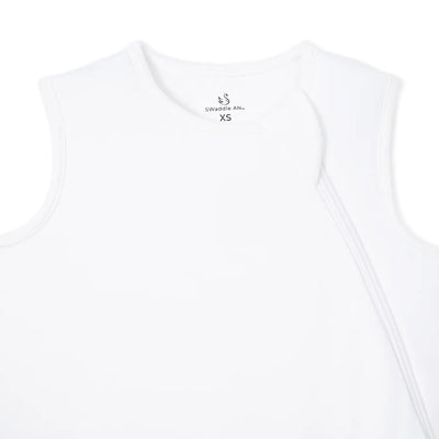 Bamboo Sleep Sack 1.0 TOG | White - SwaddleAn