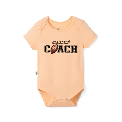 Assistant Coach Football Bamboo Baby Bodysuit