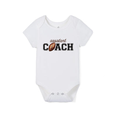 Assistant Coach Football Bamboo Baby Bodysuit
