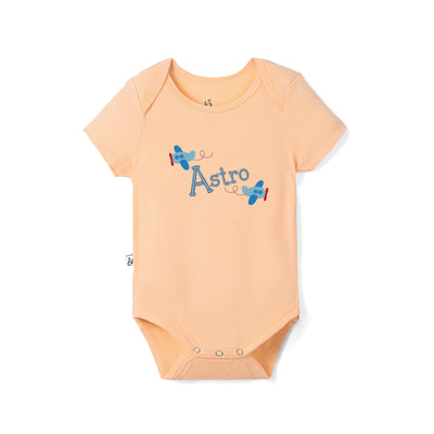 Custom Astronault Embroidered Bamboo Bodysuit