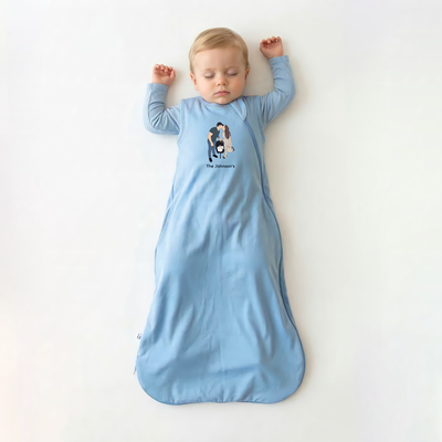 Custom Baby Portrait Bamboo Sleep Sack