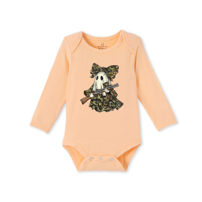 Hunting Ghost Bamboo Baby Onesie