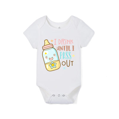 I Drink Until I Pass Out Bamboo Baby Onesie