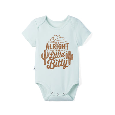 It's alright to be little bitty Bamboo Baby Onesie