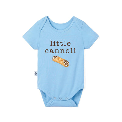 Little Cannoli Italian Baby Bamboo Onesie