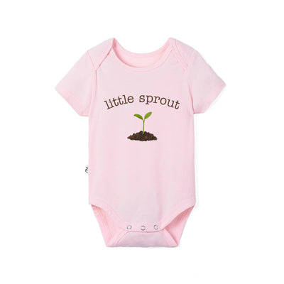 Little Sprout Baby Plant Lover Bamboo Onesie