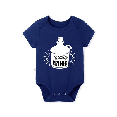 'Locally Brewed' Bamboo Baby Bodysuit