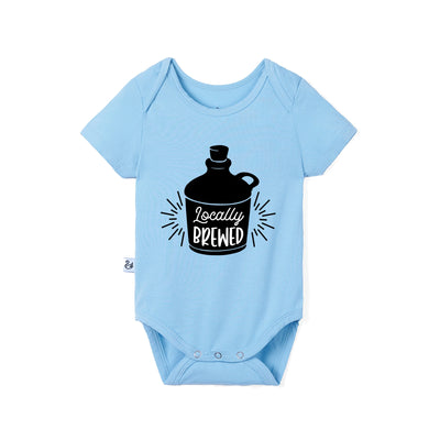 'Locally Brewed' Bamboo Baby Bodysuit