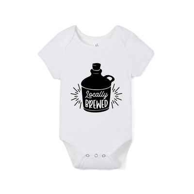 'Locally Brewed' Bamboo Baby Bodysuit