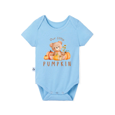 Our Little Pumpkin Autumn Bamboo Baby Bodysuit
